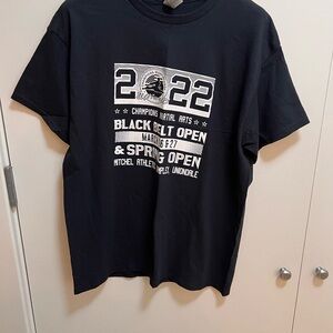 Black Graphic Men's T-Shirt - Tae Kwon Do